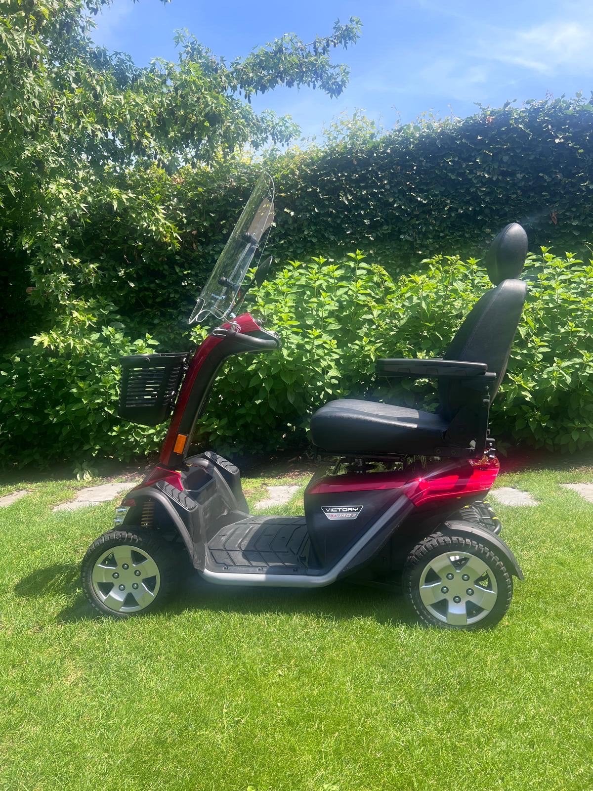Scootmobiel Pride Victory XL140S, Divers, Voitures sans permis & Scooters pour invalides, Utilisé, Pride, 46 km ou plus, 16 km/h ou plus
