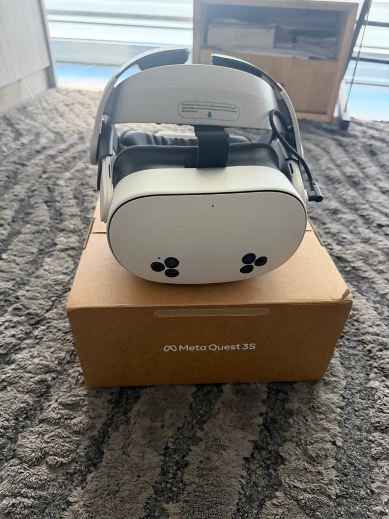 Lunettes VR Meta Quest 3S, Consoles de jeu & Jeux vidéo, Virtual Reality, Enlèvement ou Envoi, Comme neuf, Lunettes VR, PC