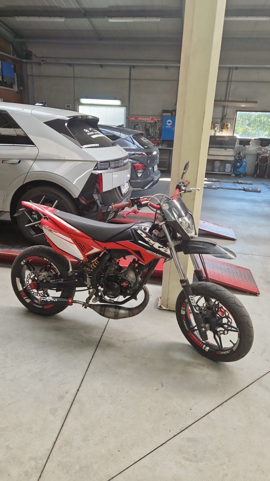 Beta rr50 86tpr, Enlèvement
