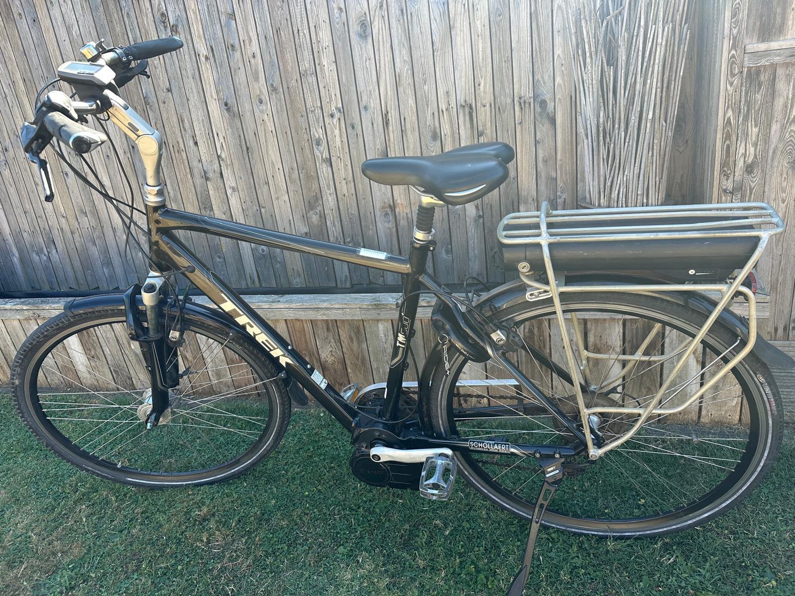 Elektrische herenfiets Trek, Fietsen en Brommers, Gebruikt, 51 tot 55 cm, 50 km per accu of meer, Ophalen