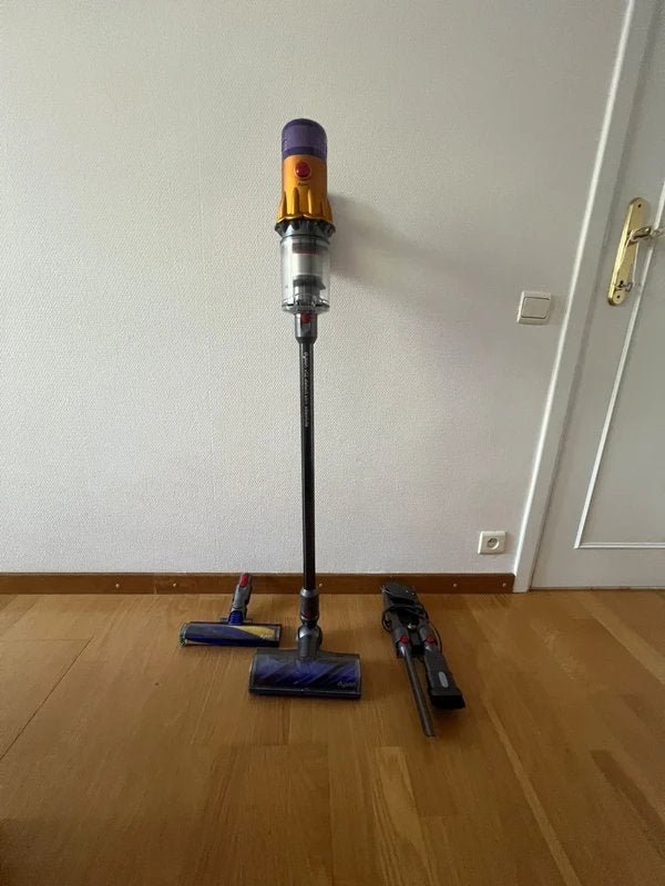 Dyson V12 Detect Slim Absolute, Electroménager, Enlèvement ou Envoi, Réservoir, Aspirateur balai, Comme neuf