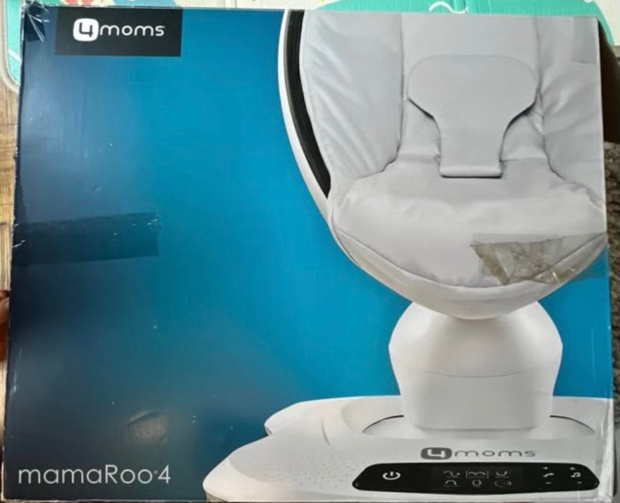 4moms mamaRoo 4.0 + newborn inzet + speeltjes, Kinderen en Baby's, Ophalen, Gebruikt