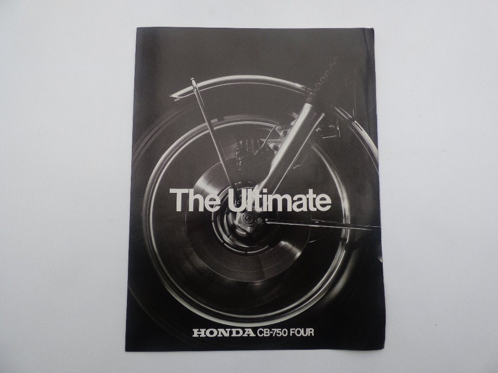 BROCHURE HONDA CB-750 FOUR, Motos, Enlèvement ou Envoi, Honda