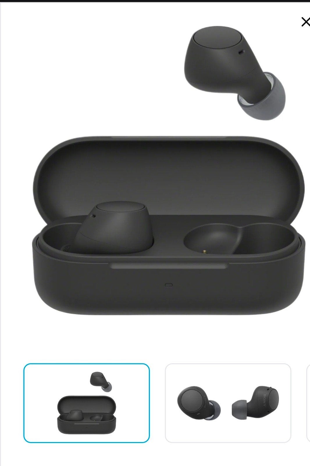 SONY Wf- c710n zwart, Neuf, Intra-auriculaires (Earbuds), Noir, Enlèvement