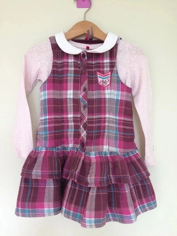 Robe fille + t-shirt, Orchestra, 3 ans, Enfants & Bébés, Enlèvement ou Envoi, Utilisé, Fille