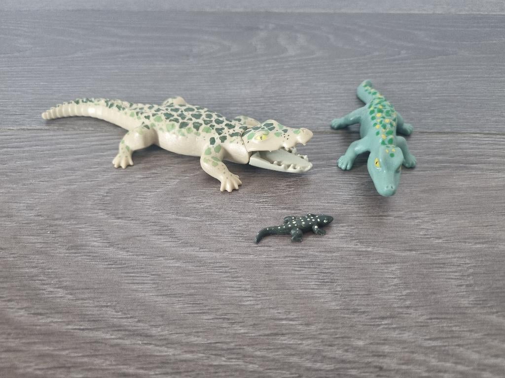 Playmobil krokodillen familie, Ophalen, Zo goed als nieuw, Los Playmobil