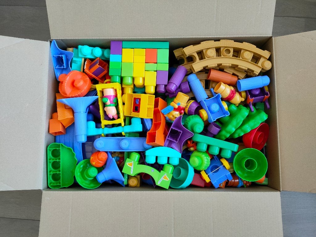 Grote doos mega bloks, Ophalen, Gebruikt, Megabloks