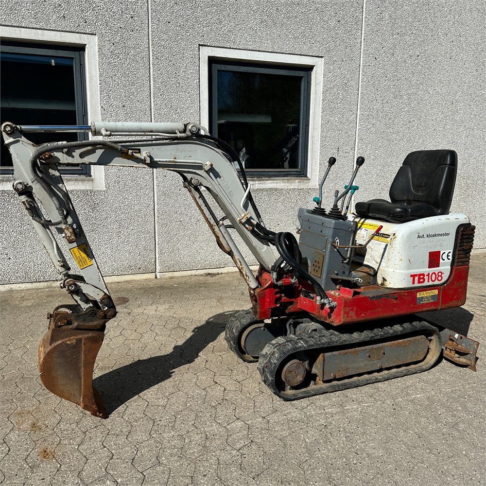 GEZOCHT: minigraver, Ophalen, Graafmachine