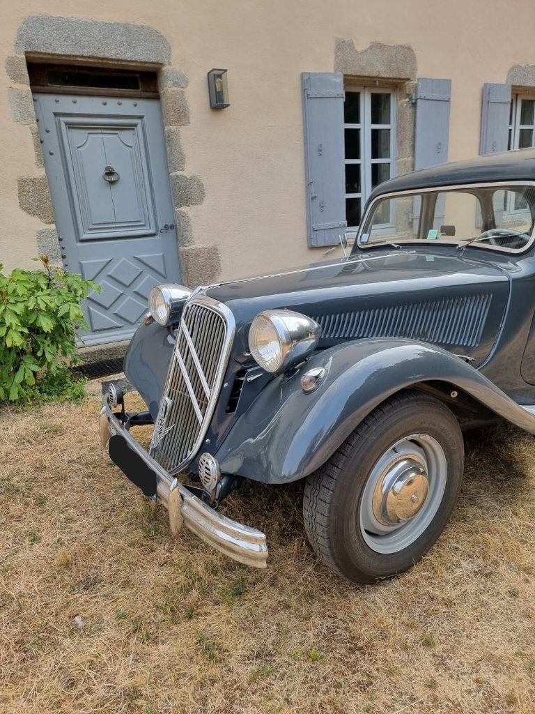 Citroen Traction 15 Familiale, uitzonderlijke autohervelling, Auto's, Voorwielaandrijving, Overige modellen, 9 zetels, Particulier