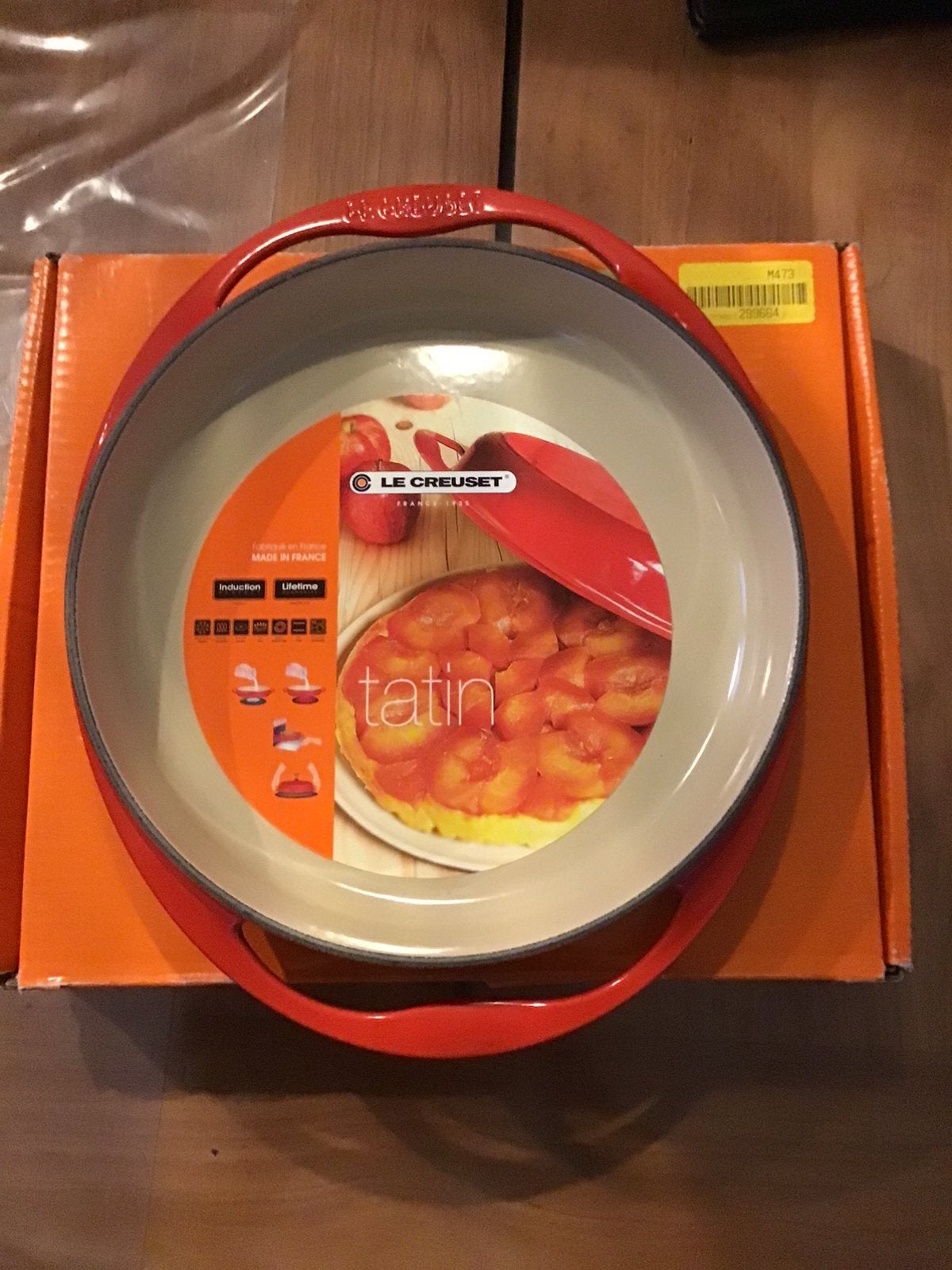 Le creuset tatin taartvorm 28cm nieuw, Ophalen, Nieuw