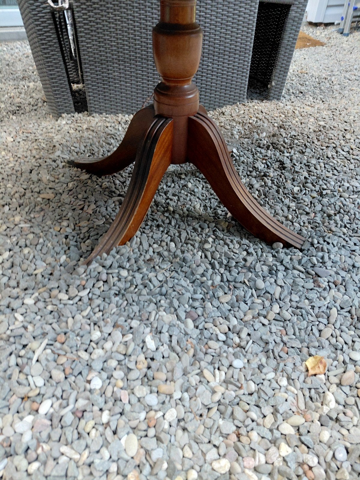 bridge tafel zonder stoelen, Enlèvement, Rond
