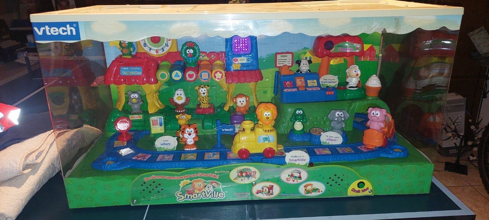 Smartville Vtech winkeldisplay, Ophalen