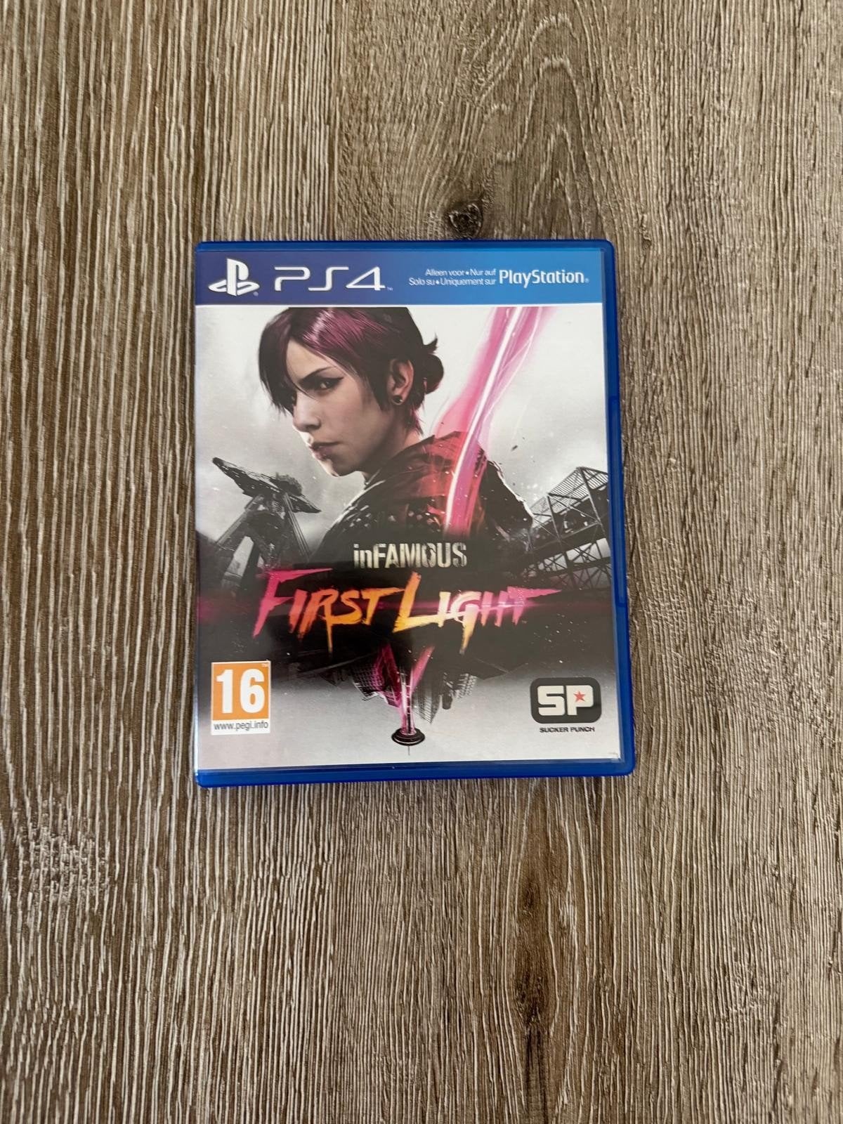 infamous first light ps4, Ophalen