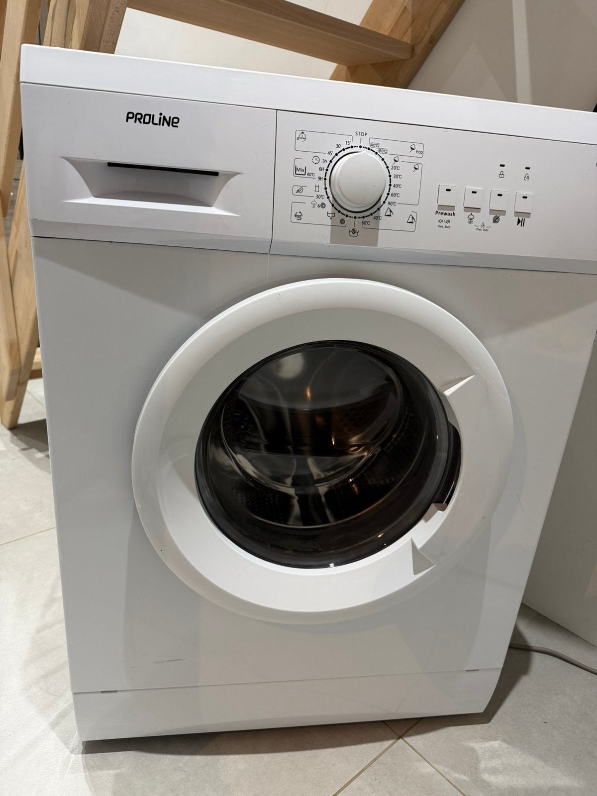 Wasmachine Proline 6kg, Ophalen, Zo goed als nieuw