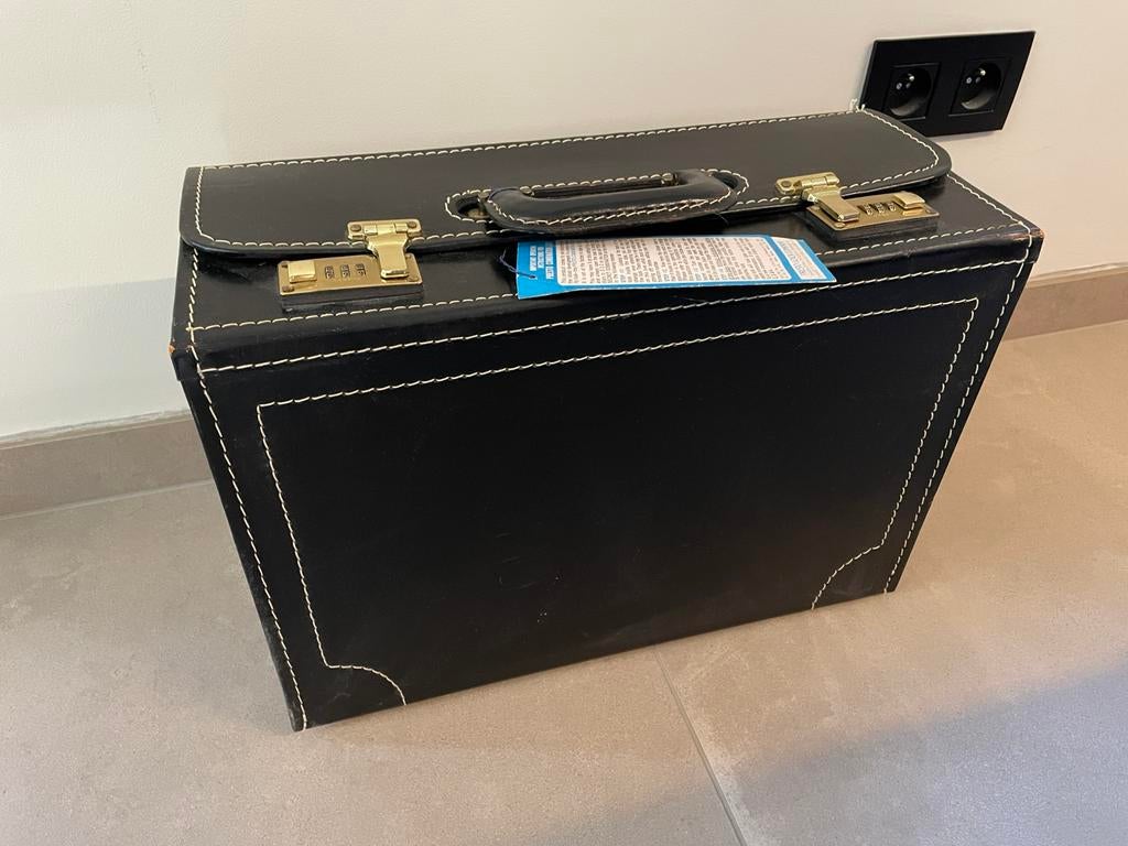 Vintage presto aktetas met cijferslot, Ophalen of Verzenden, Zo goed als nieuw, Slot