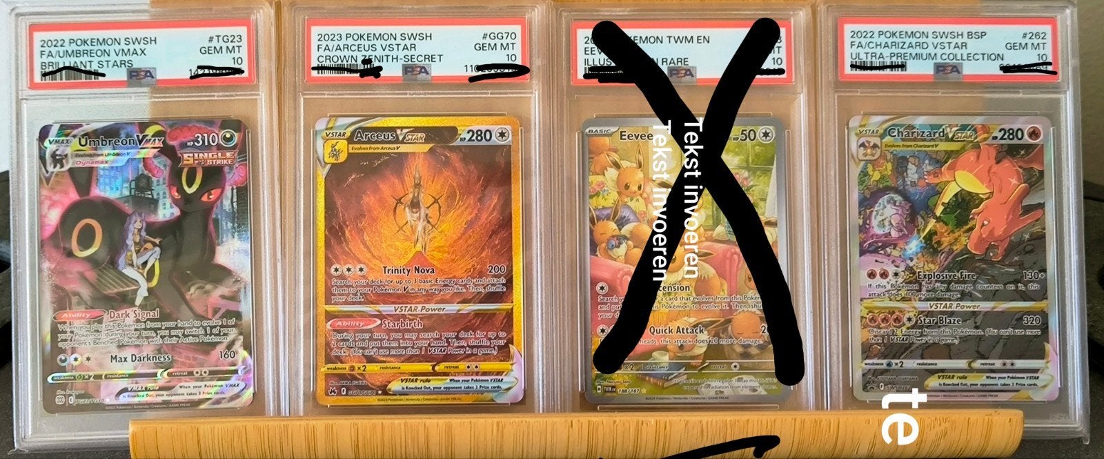 PSA 10 Slabs, Hobby en Vrije tijd, Ophalen, Zo goed als nieuw