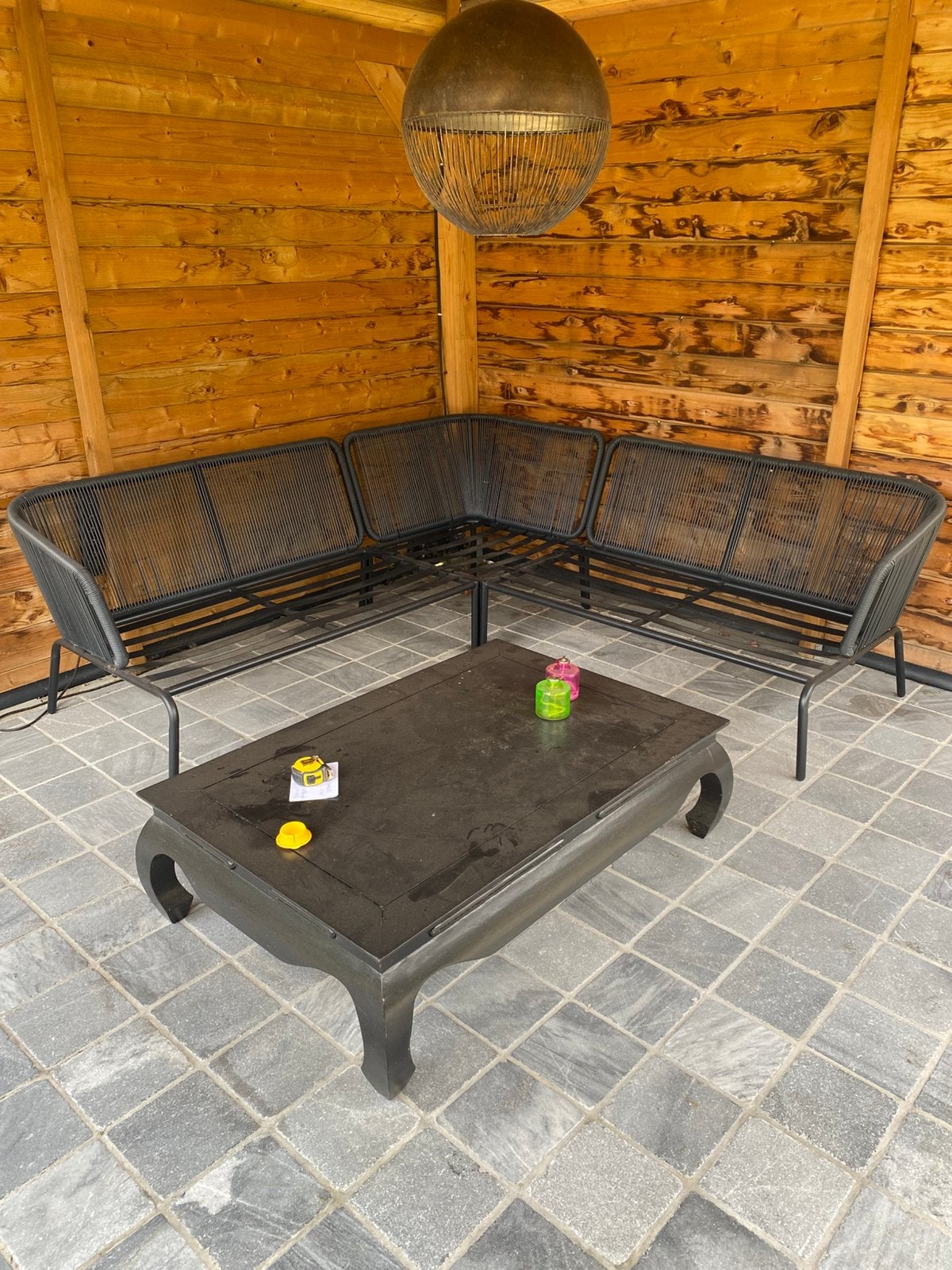 Loungeset, Tuin en Terras, Tuinsets en Loungesets, Ophalen, Gebruikt, Loungeset