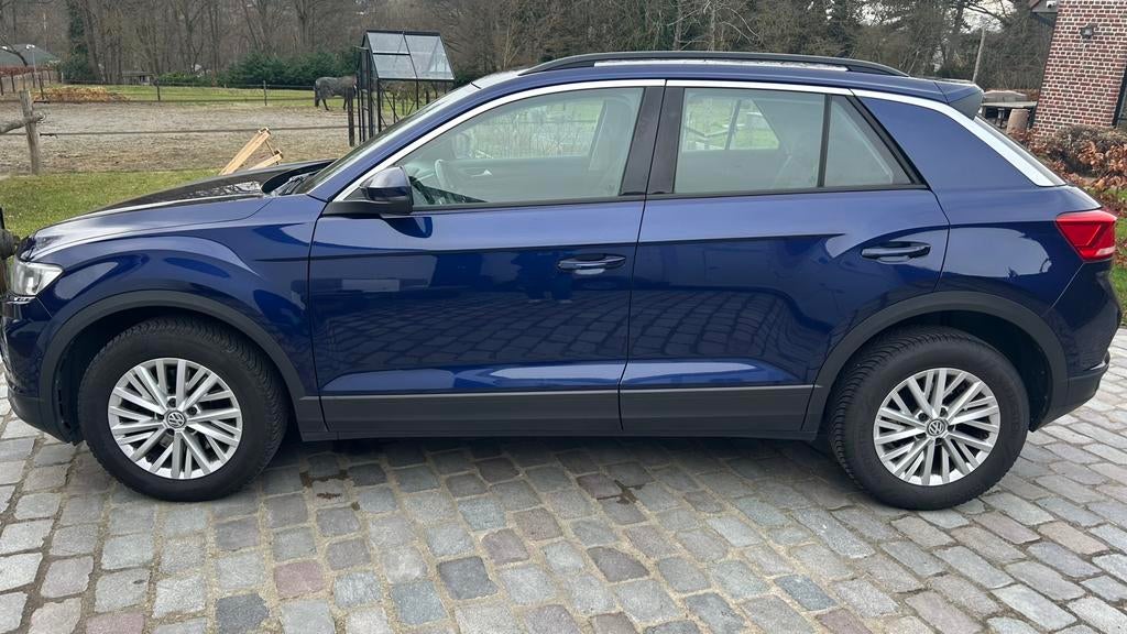 T-Roc, benzine, Auto's, Volkswagen, Particulier, T-Roc, Benzine, Blauw, Ophalen