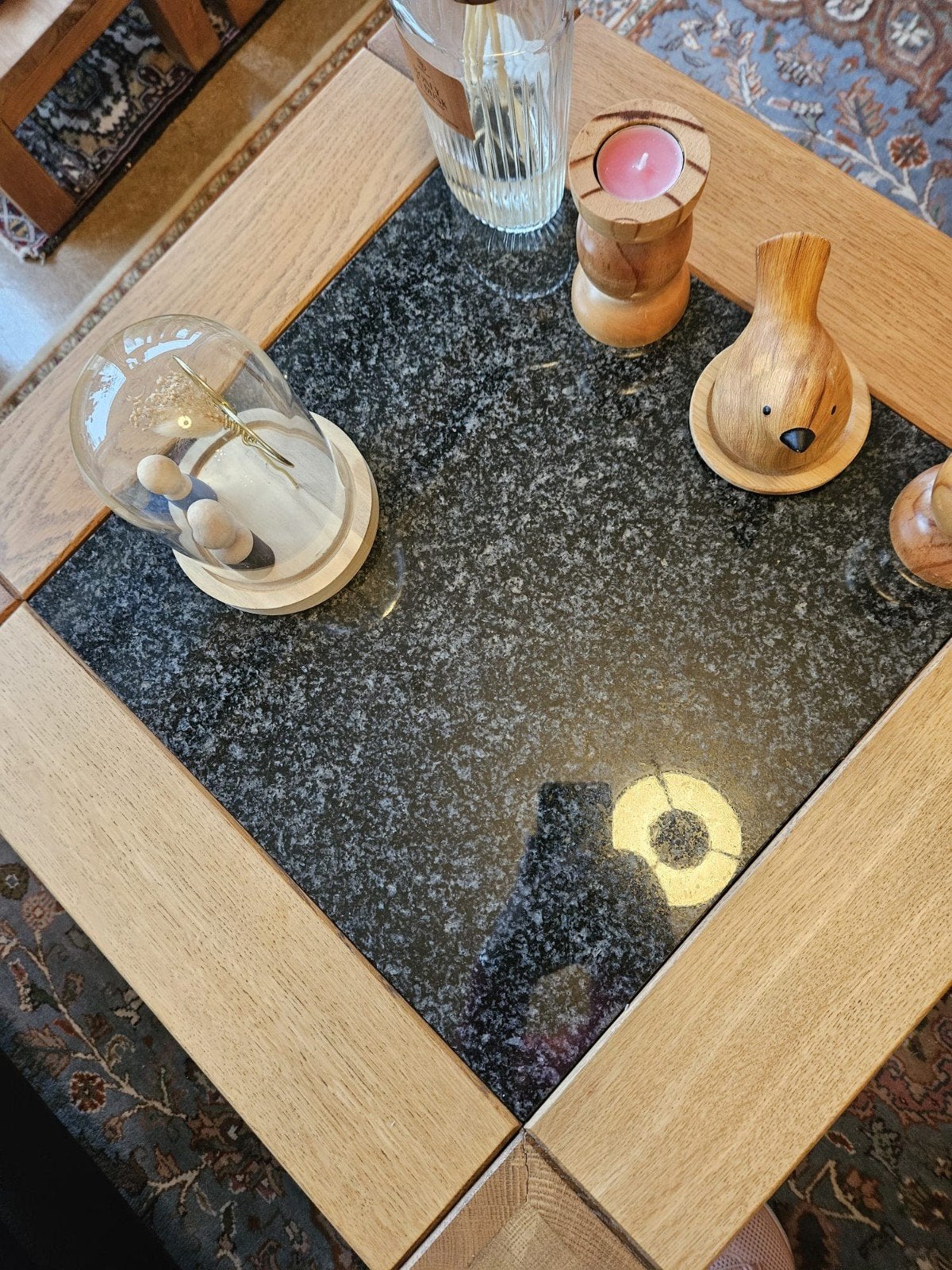 salontafel, Ophalen