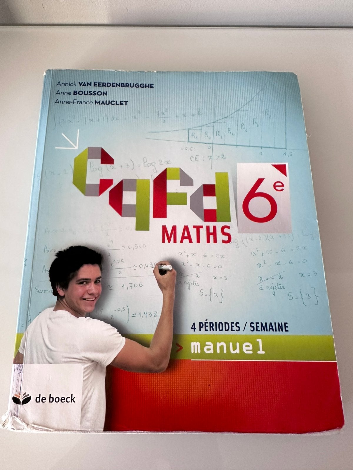 CQFD maths 6e 4 périodes, Livres, Livres scolaires, Utilisé, Secondaire, Enlèvement ou Envoi