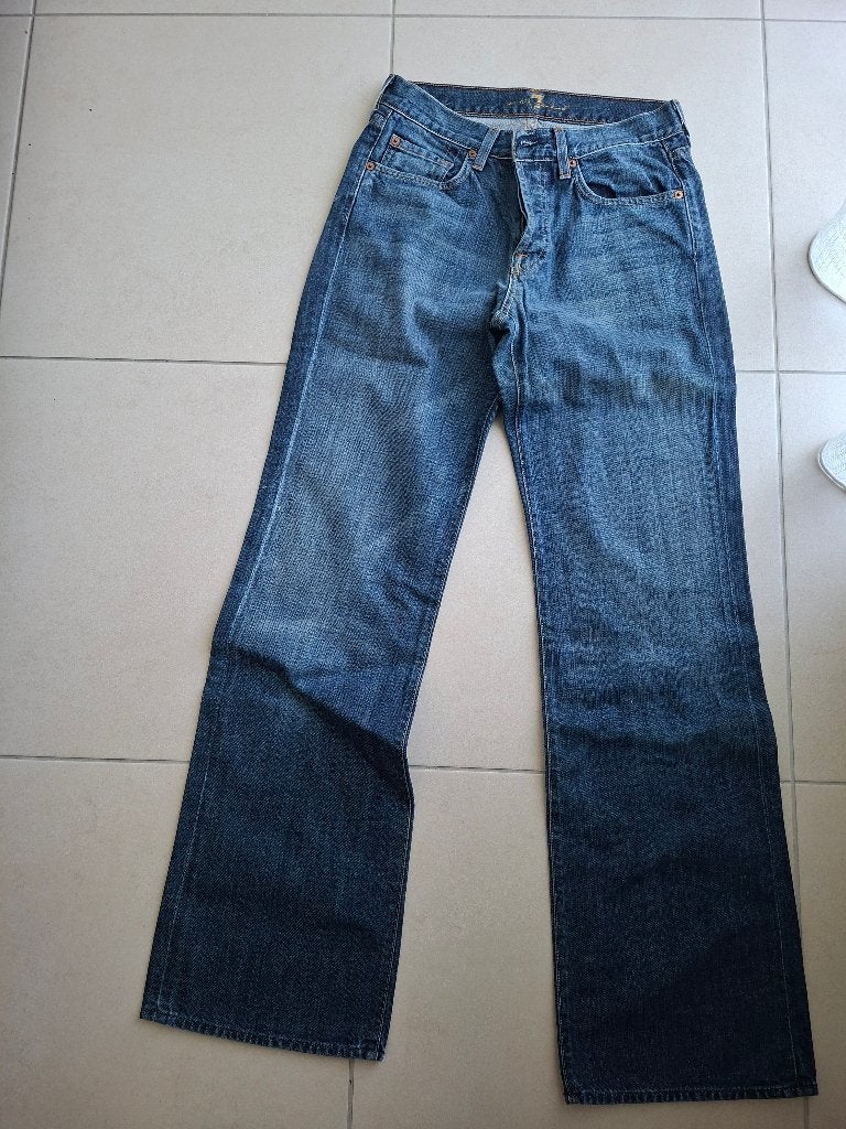 Jeans 7 for All Mankind Relaxed taille 28, 7 for all mankind, Enlèvement ou Envoi, Porté, Bleu