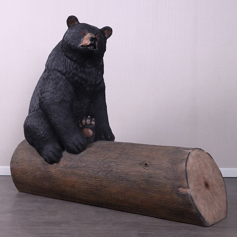 Manteau Gell en forme d'ours sur tronc —  de l'ours 132 cm, Collections, Enlèvement, Neuf