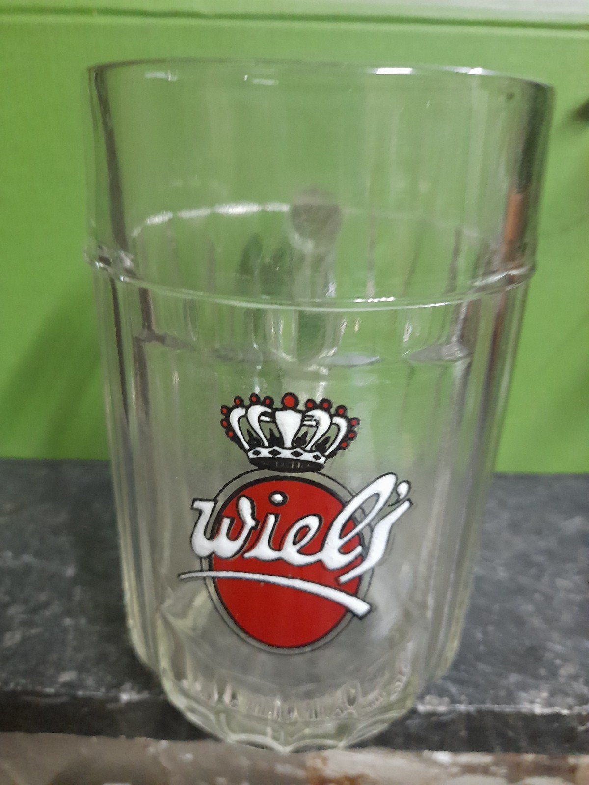 emaille glas wielemans, Verzamelen, Ophalen of Verzenden