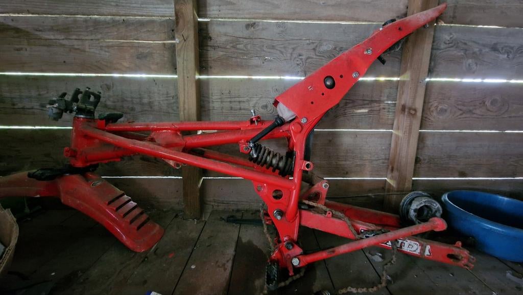Papierloos frame voor Honda MT5, Fietsen en Brommers, Ophalen