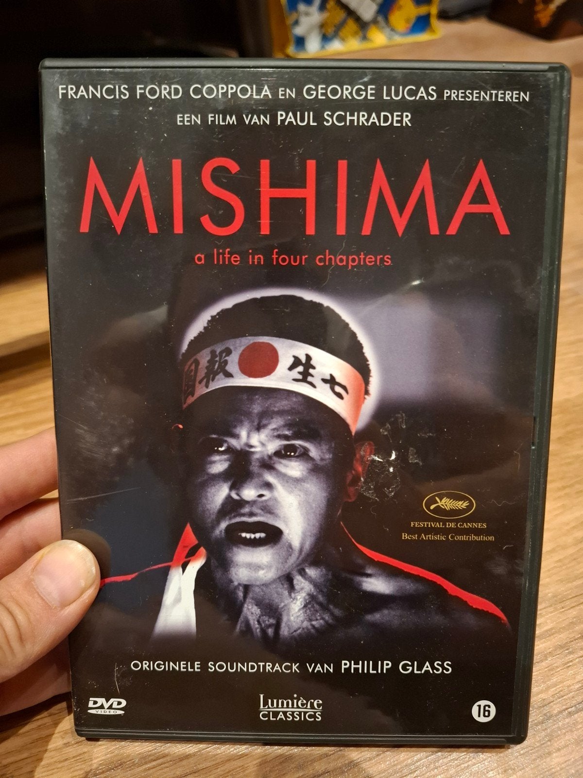 Mishima dvd, Vanaf 16 jaar, Ophalen of Verzenden, Zo goed als nieuw