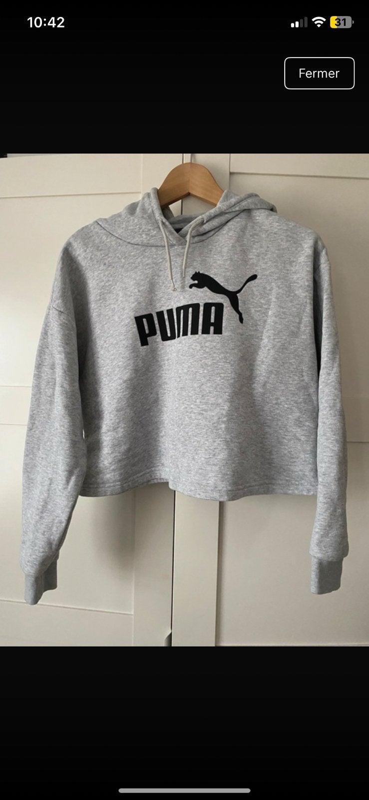 Pull a capuche xs fille, Kinderen en Baby's, Kinderkleding | Maat 164, Ophalen, Zo goed als nieuw, Meisje