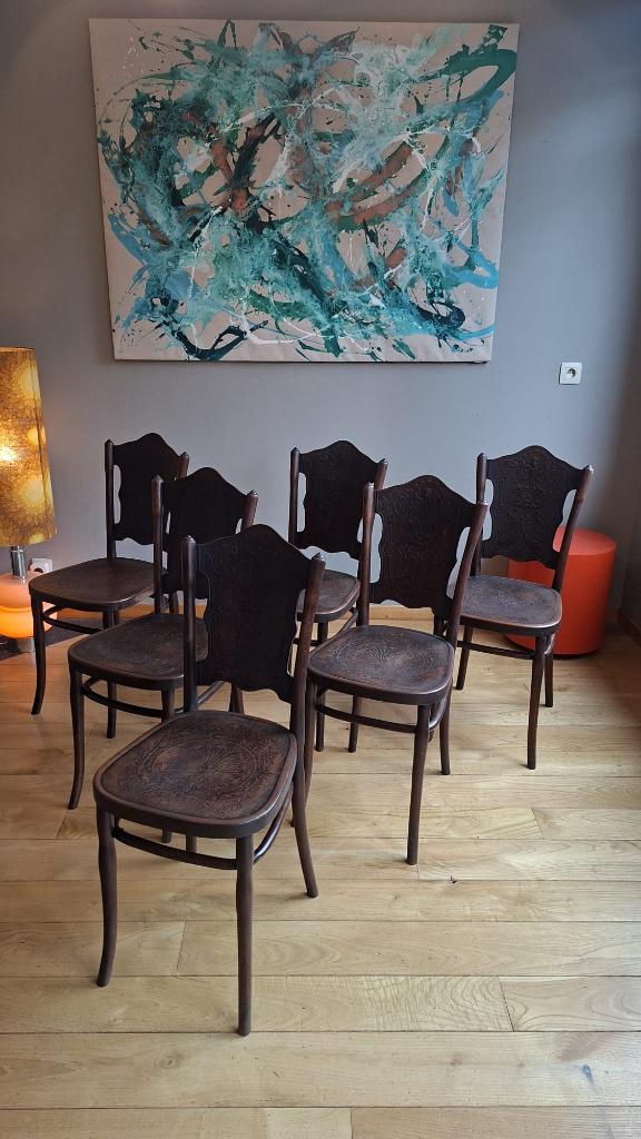 6 stoelen van Jacob en Josef Kohn/J&J Kohn, Ophalen