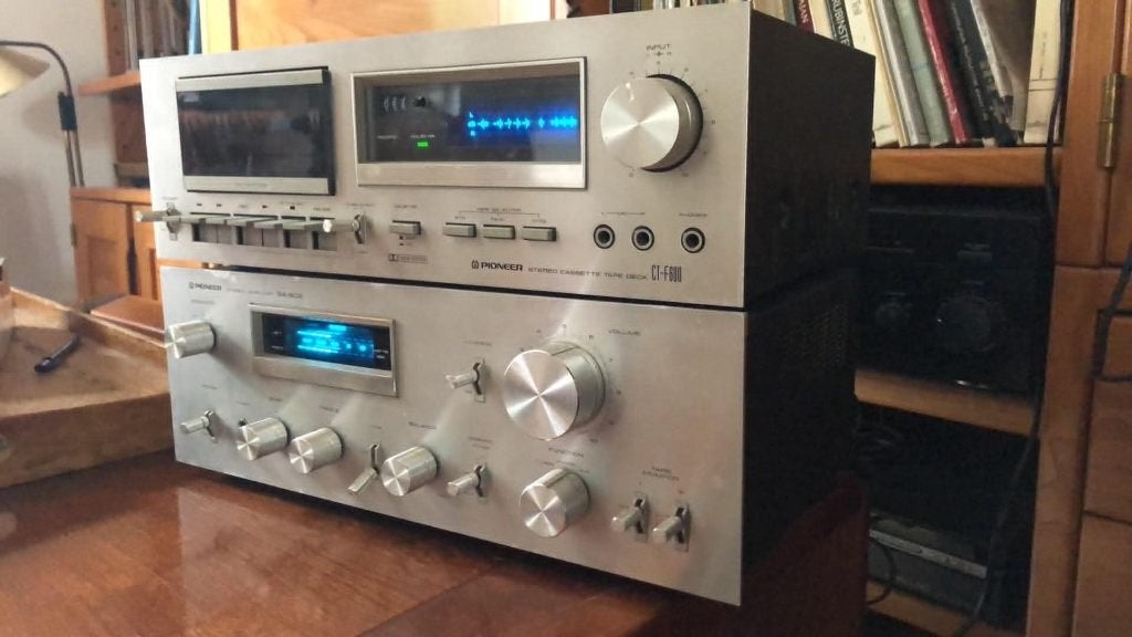 Ampli Pioneer SA-608 + Lecteur deck Pioneer CT-F600, TV, Hi-fi & Vidéo, Amplificateurs & Ampli-syntoniseurs, Enlèvement ou Envoi