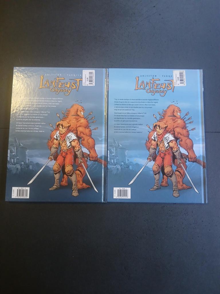 Lot de 2 bd lanfeust odyssey 1 et 2,EO, Livres, Enlèvement ou Envoi