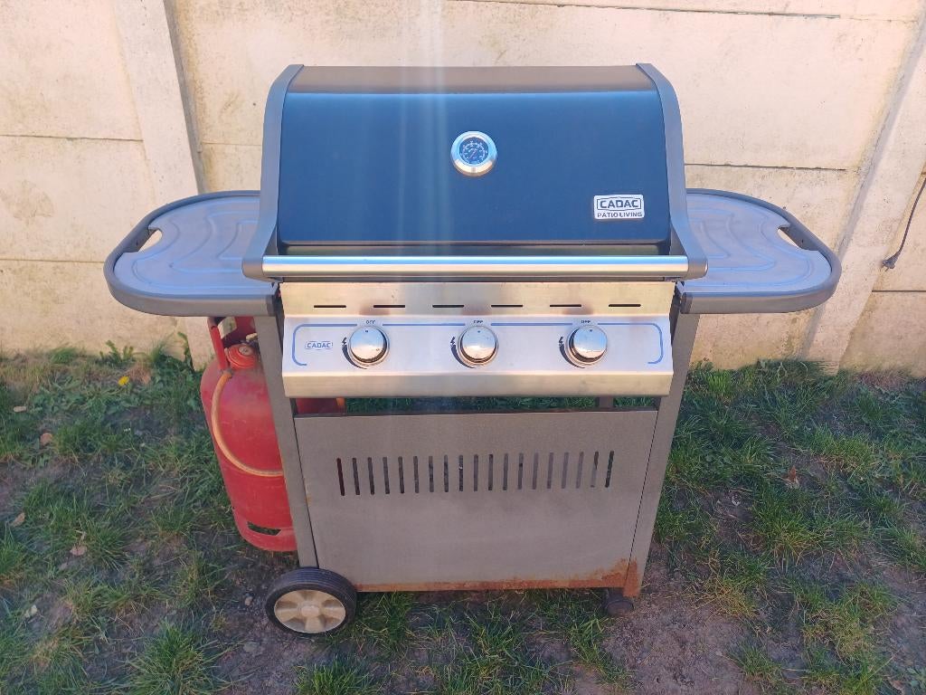 Gasbarbecue Cadac Patio met gasfles, Ophalen, Gebruikt, Cadac