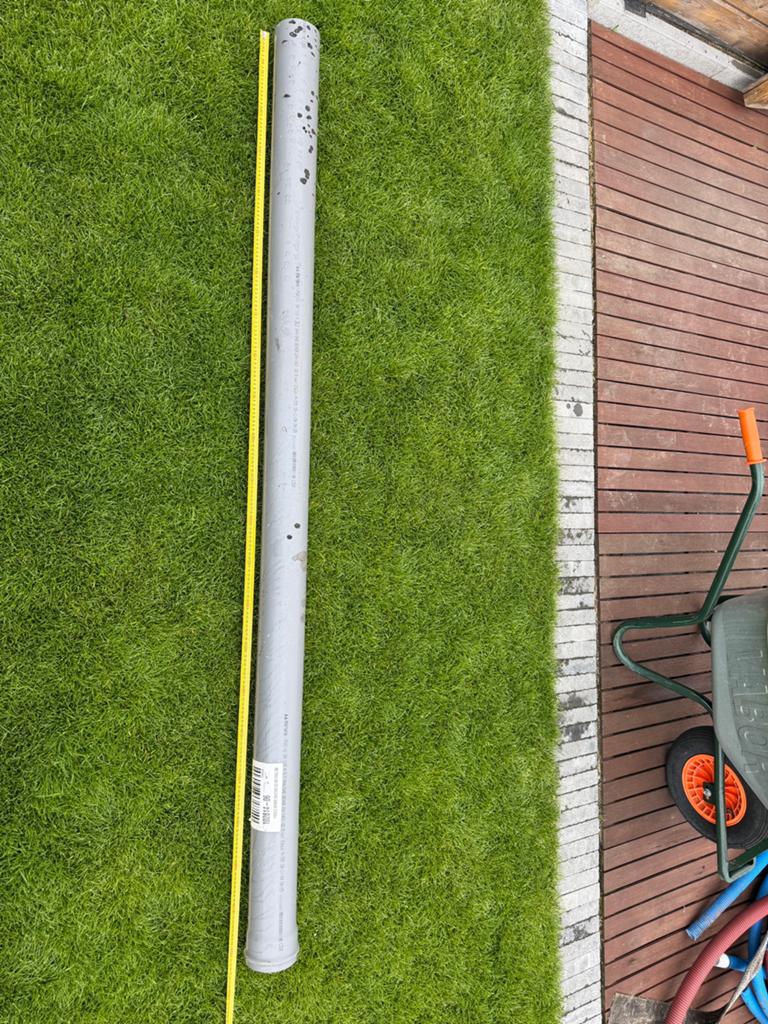 PVC-buis 110 mm - 225 cm, Doe-het-zelf en Bouw, Ophalen, Zo goed als nieuw, PVC