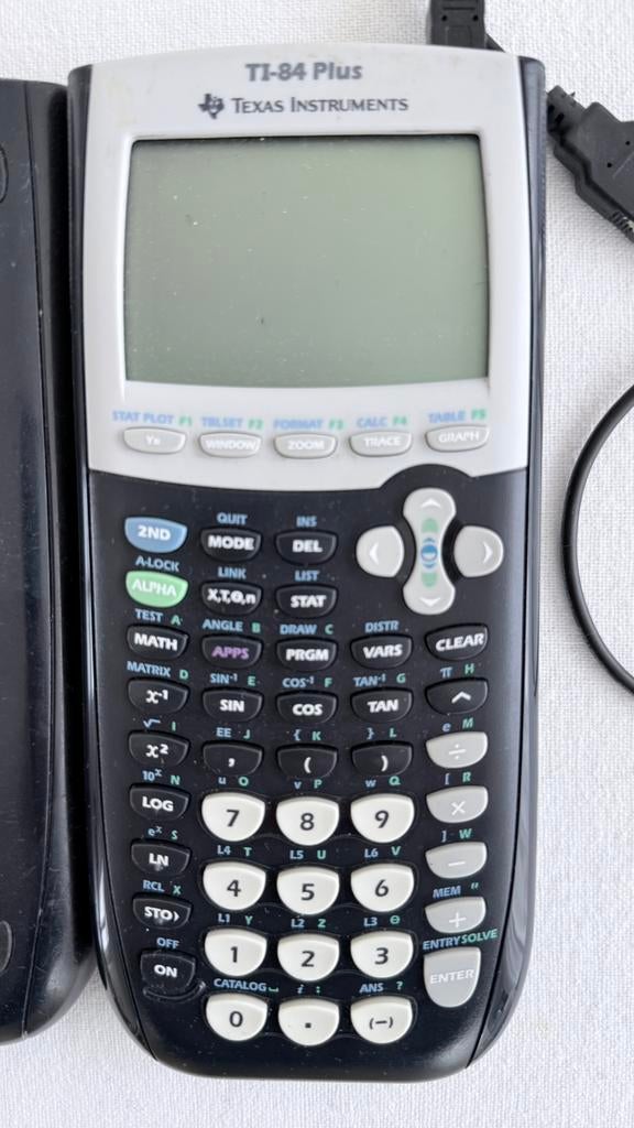 Texas grafisch rekenmachine TI84plus examenfunctie compleet., Enlèvement, Comme neuf