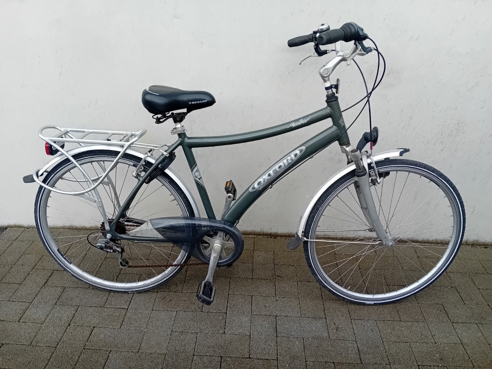 Jongensfiets herenfiets Oxford Newland 28inch 6speed maat 51, Gebruikt, Velgrem, 49 tot 53 cm, Ophalen