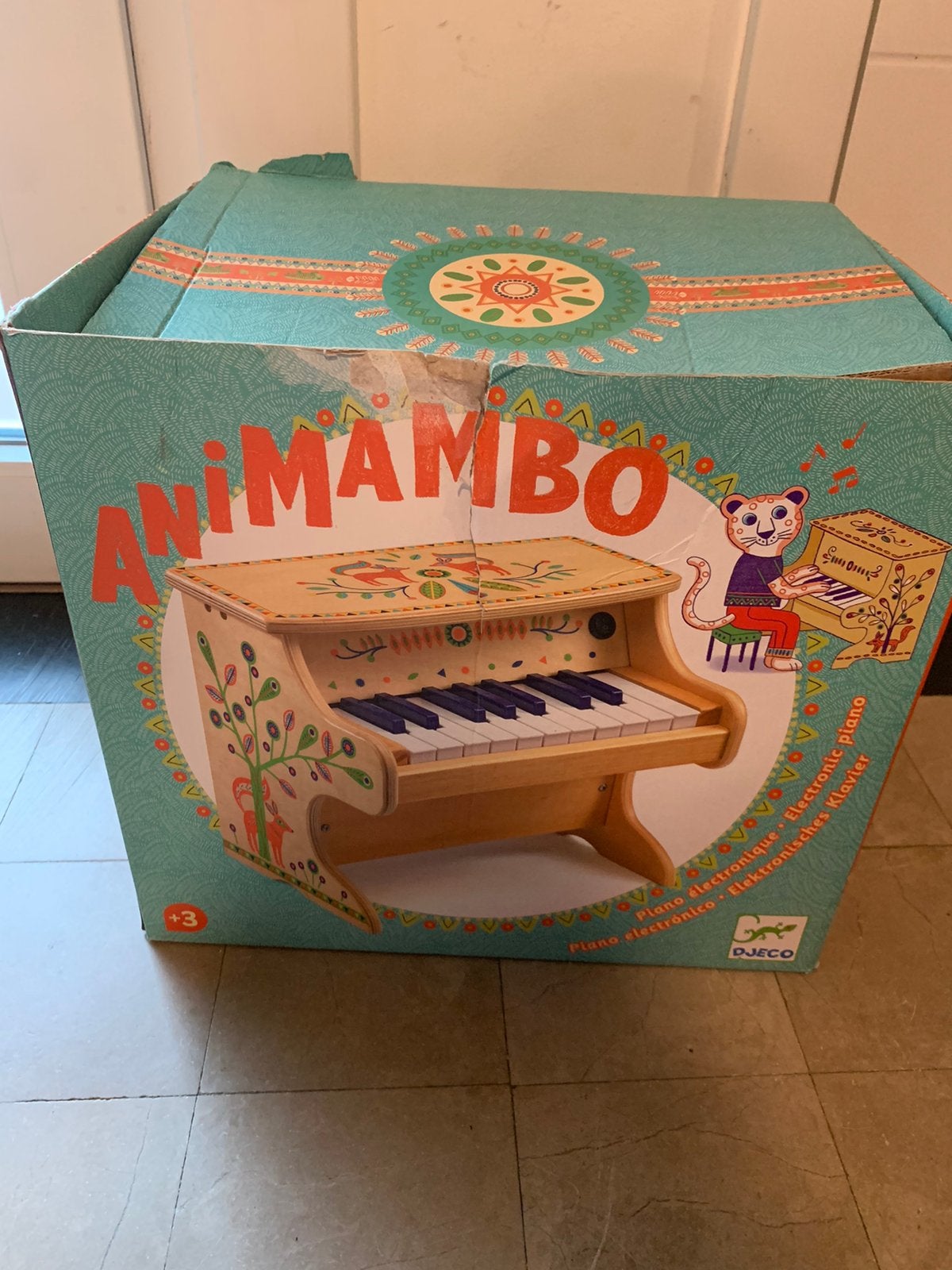 Piano electrique Djeco, Enlèvement, Utilisé