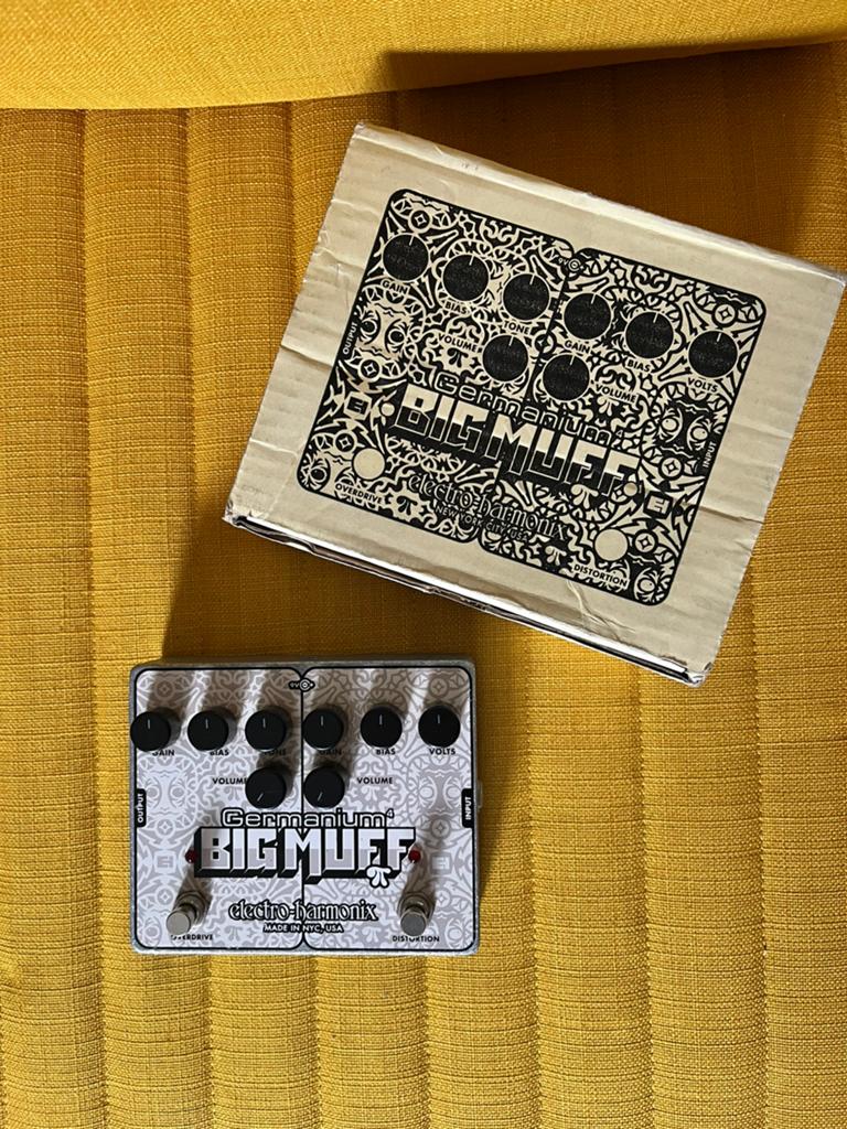 EHX big Muff Germanium 4, Enlèvement ou Envoi, Utilisé, Distortion, Overdrive ou Fuzz