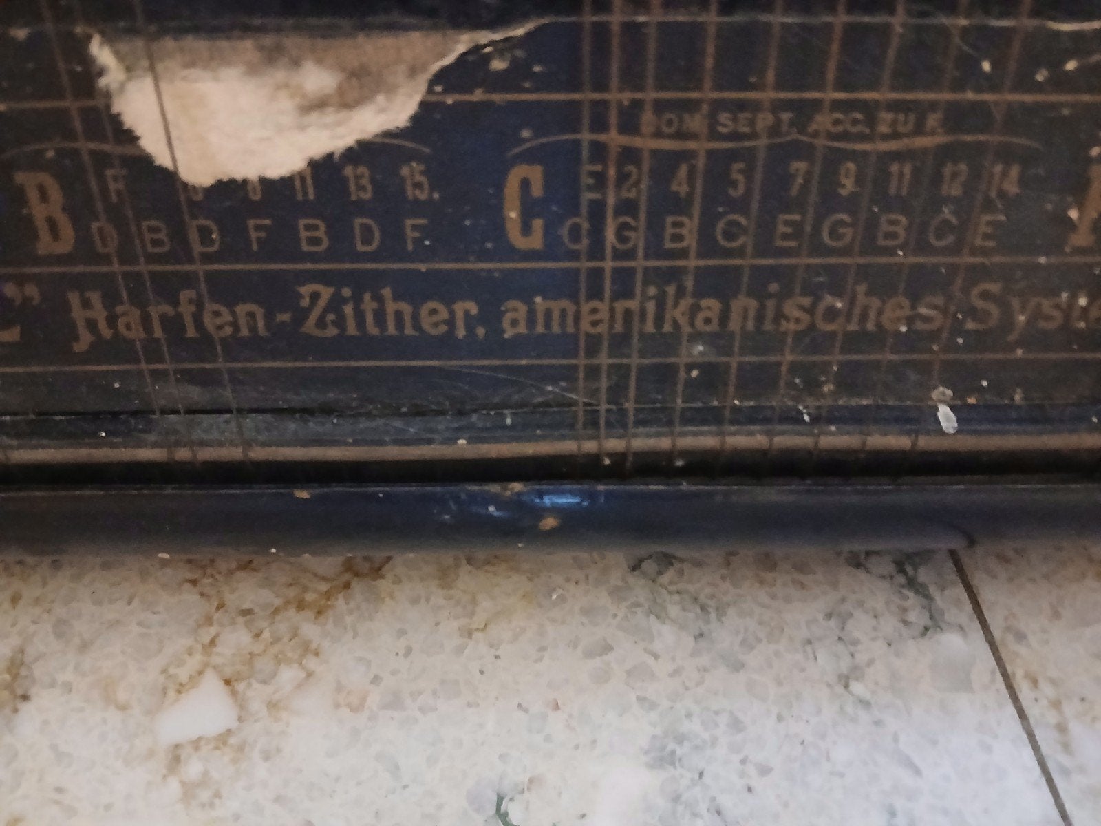 cither, Musique & Instruments, Instruments à corde | Autre, Enlèvement, Utilisé, Cithare