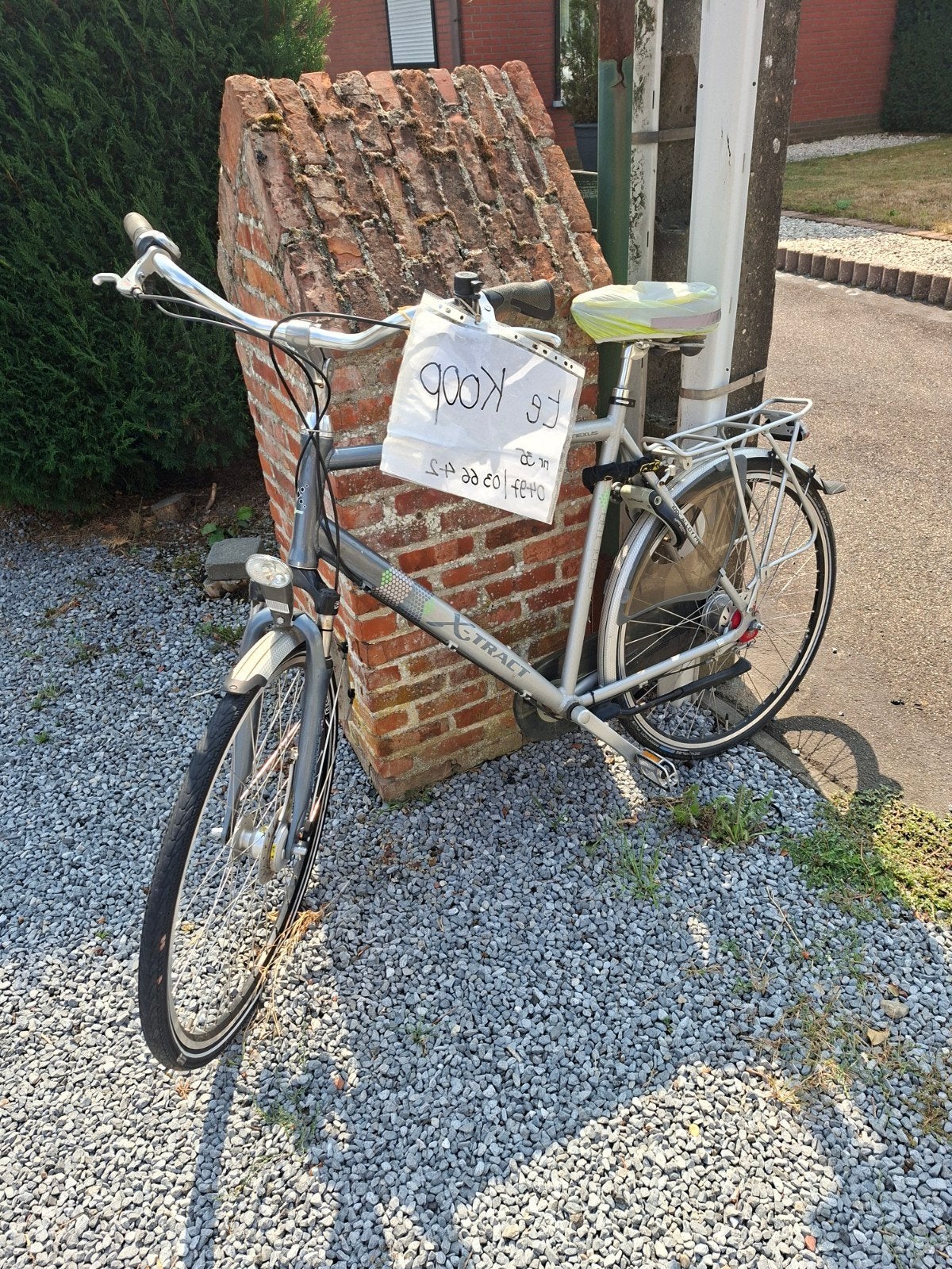 stadsfiets, heren, Ophalen, Versnellingen
