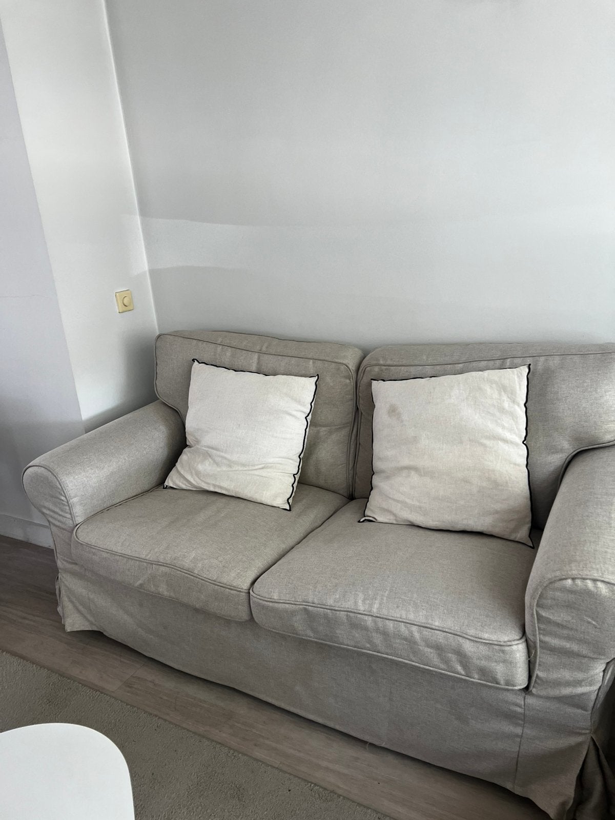 Fauitteuil in nette staat ikea, Ophalen, Gebruikt, Tweepersoons