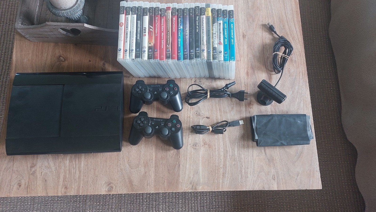 PS3 super slim, Consoles de jeu & Jeux vidéo, Super Slim, Enlèvement, Utilisé, 500 GB