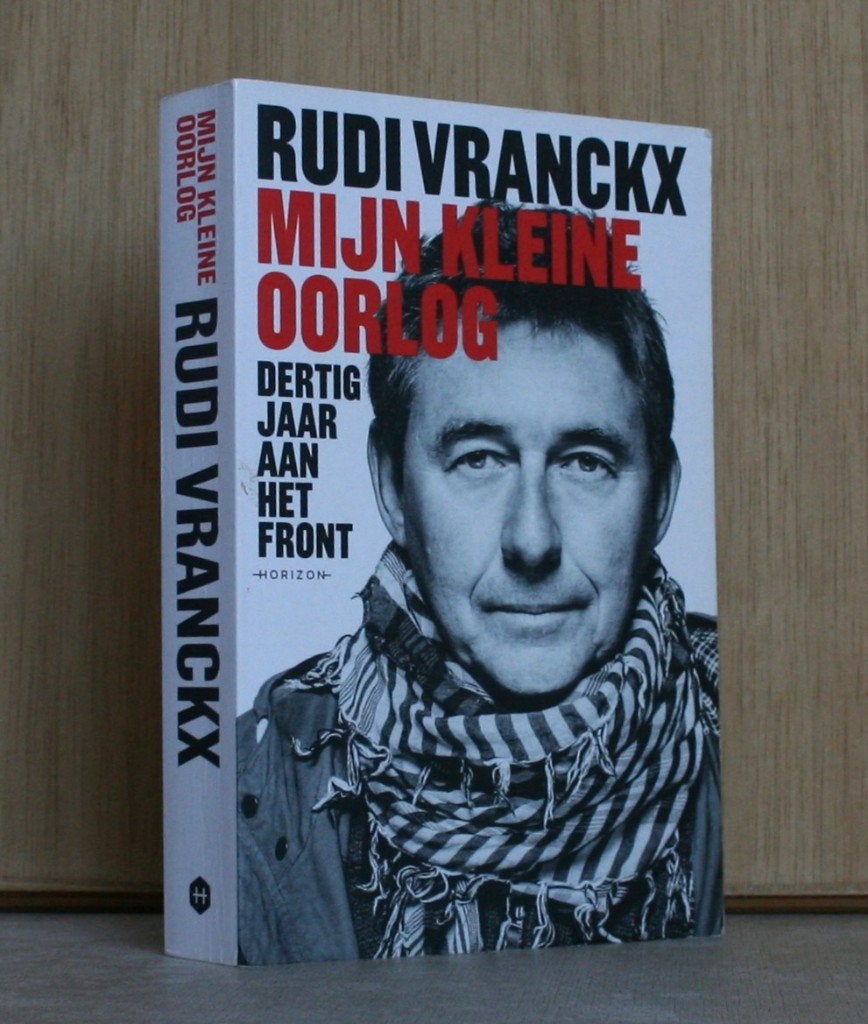 Mijn kleine oorlog. Dertig jaar aan het front., Boeken, Gelezen, Rudy Vranckx, Ophalen of Verzenden, 1945 tot heden