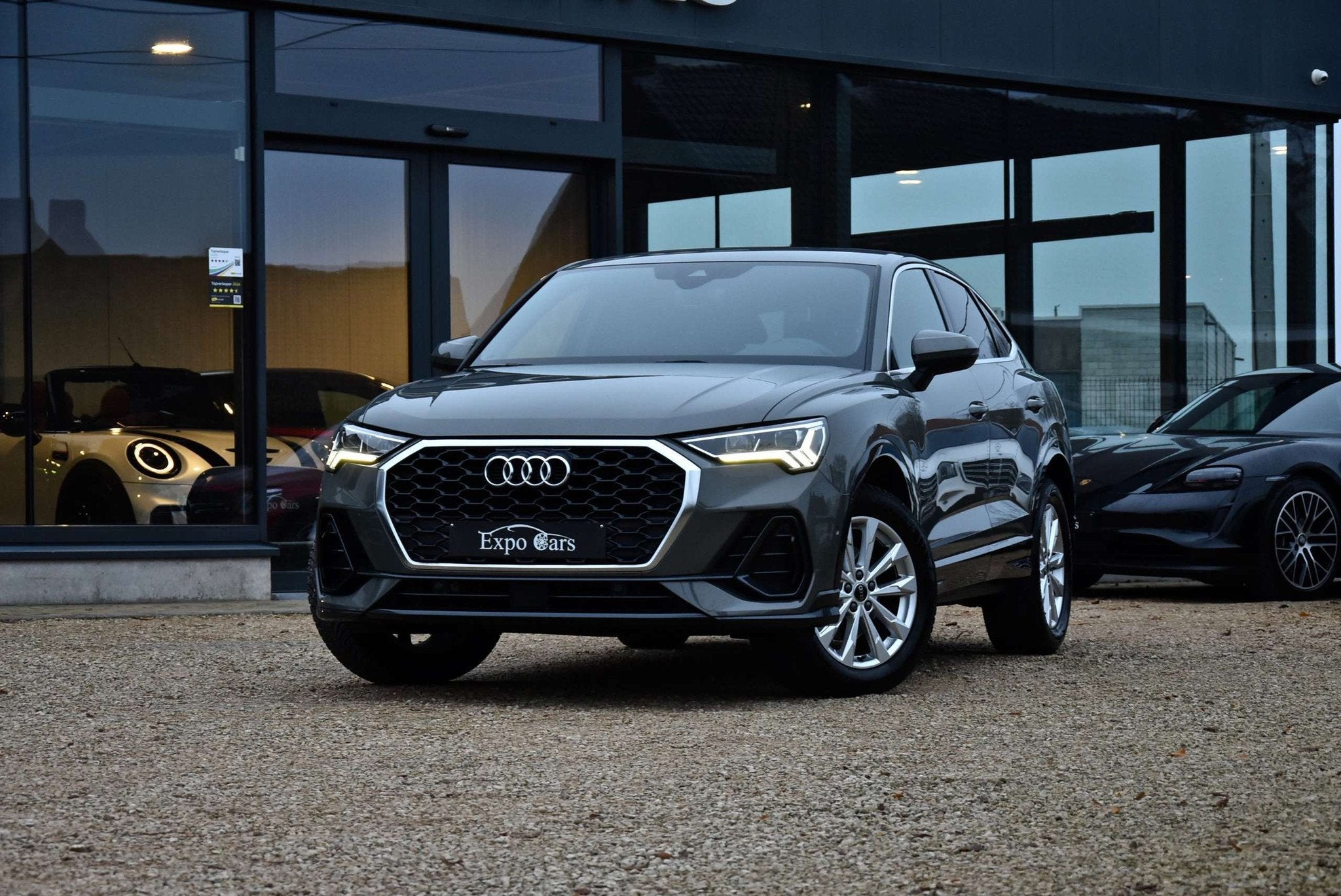 Audi Q3 35 TFSI Sportback*VERKOCHT*VENDU*SOLD* (bj 2022), Auto's, Audi, Automaat, 4 cilinders, Leder, 5 zetels