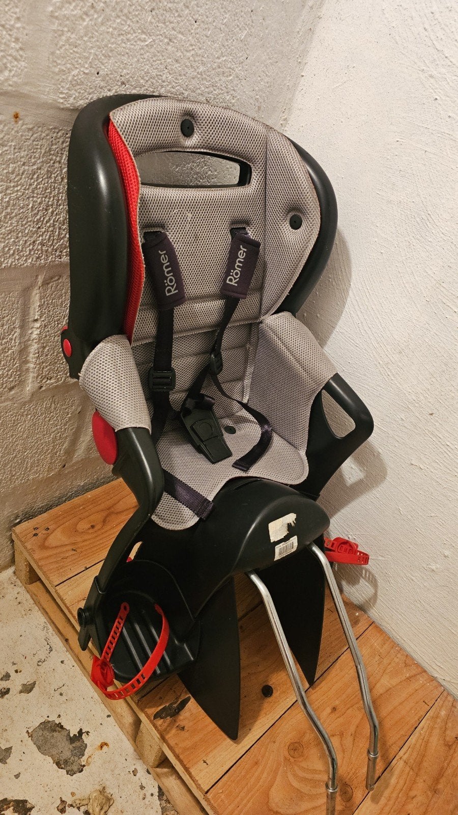 Fietsstoel Britax Römer Jockey Comfort (9-22 kg) - Als nieuw, Ophalen, Achterzitje