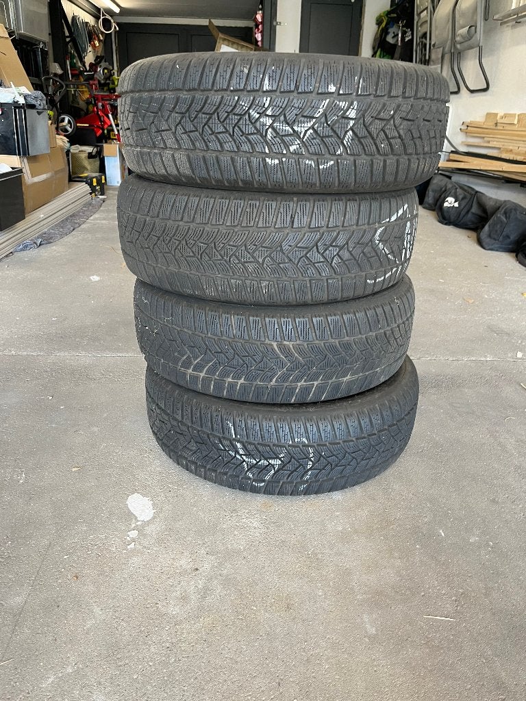 4x Dunlop Winter Sport 5 winterbanden 205/60 R16 92H, Ophalen, 16 inch, Nieuw, Band(en)