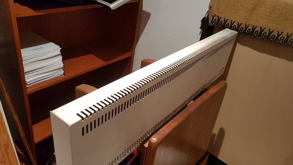 Elec. Verwarming, Comme neuf, Enlèvement, Radiateur, 60 à 150 cm