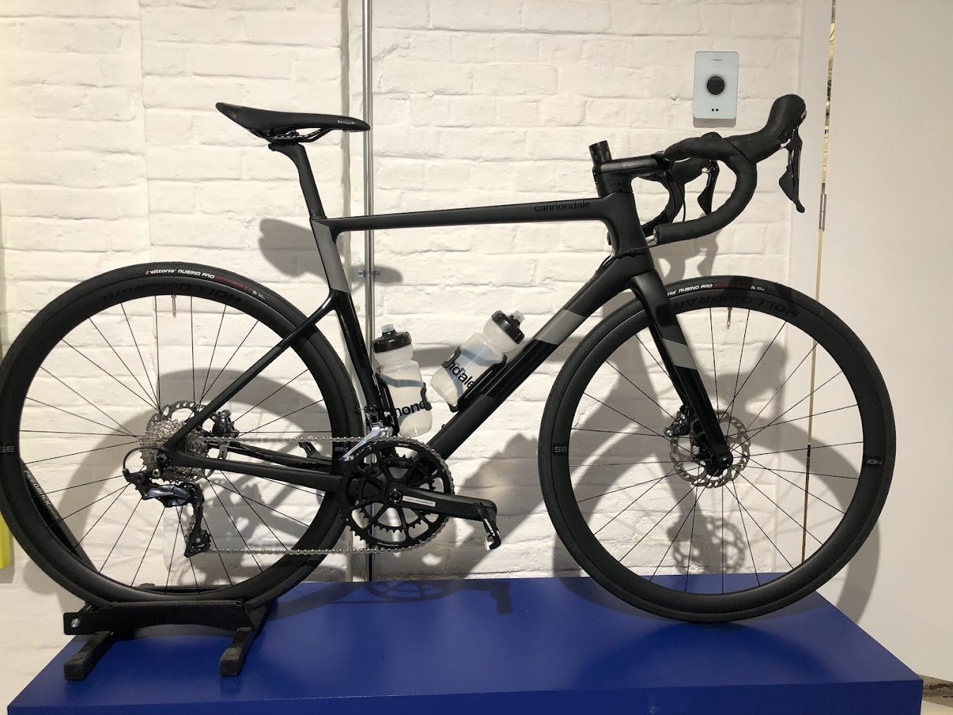 Koersfiets: Cannondale supersix evo, Fietsen en Brommers, Carbon, Heren, Zo goed als nieuw, Schijfrem