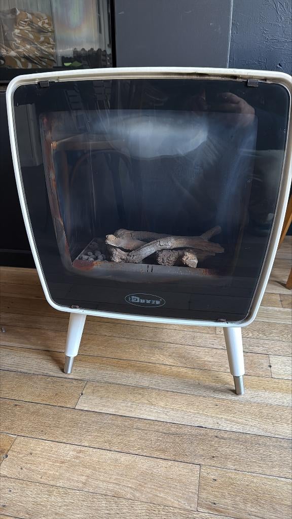 Foyer au gaz naturel Dovre Vintage 35, Enlèvement, Utilisé, Cheminée sur pied, Cheminée au gaz